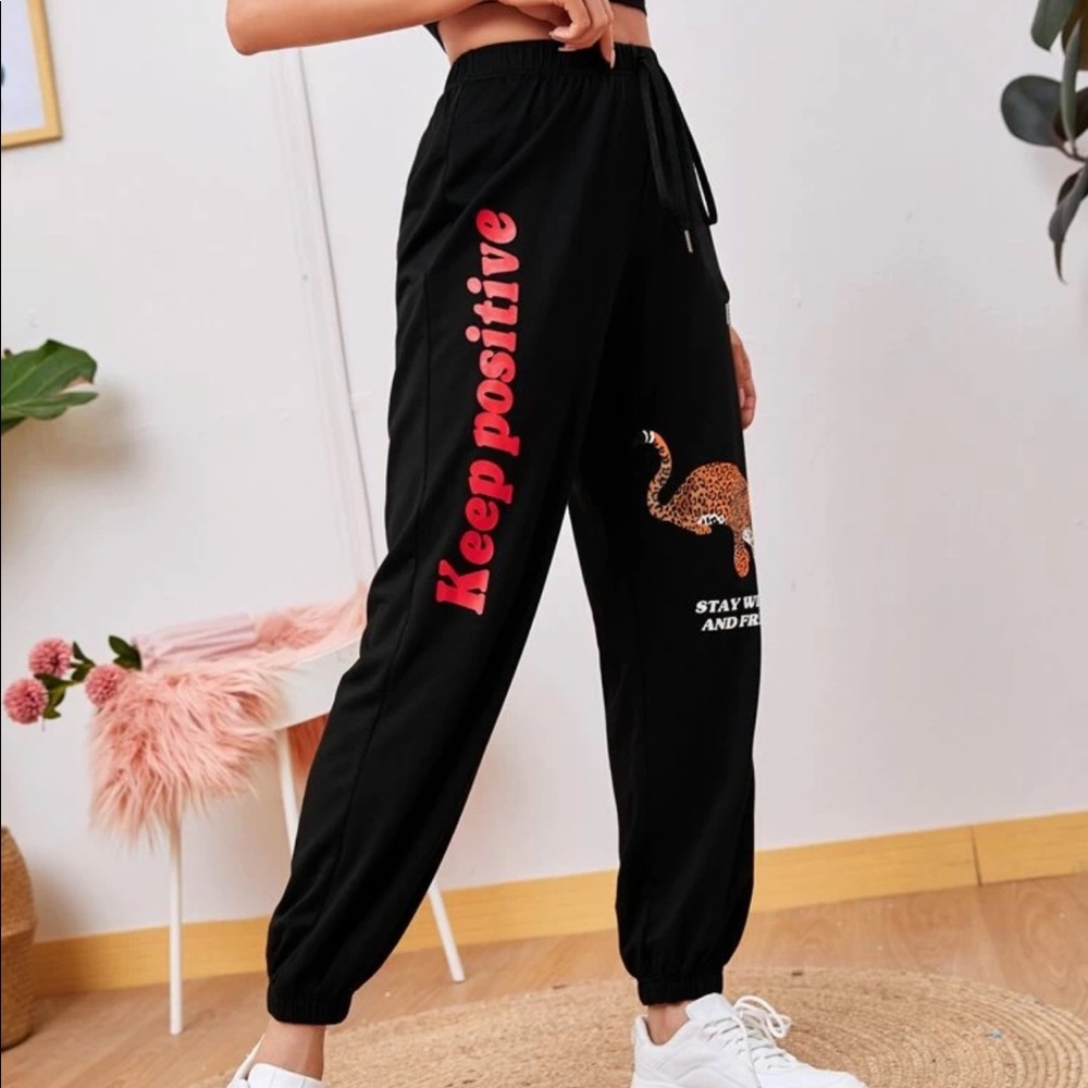 Graphic Sweatpants.
